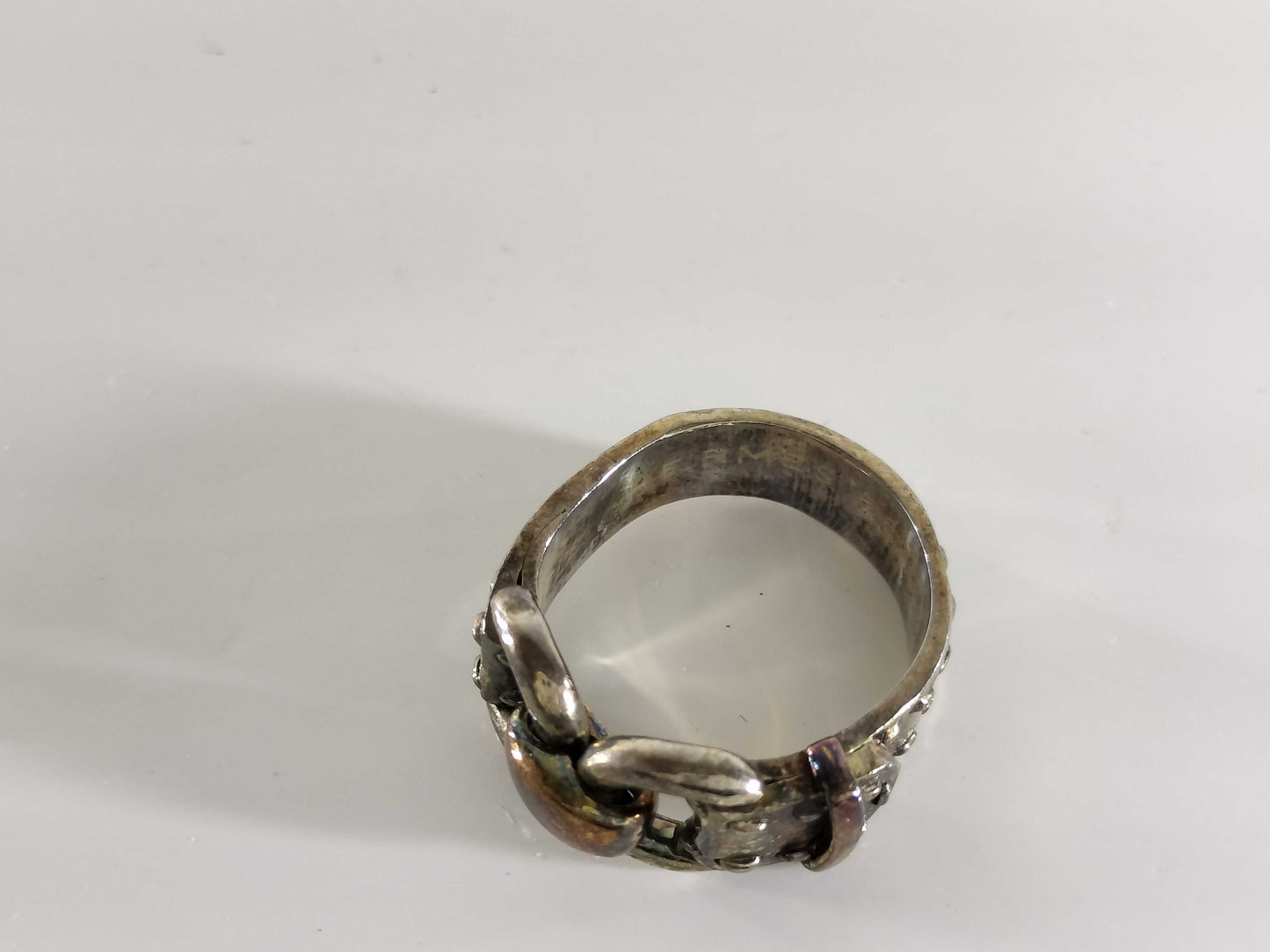 HERMES Belt Ring Vintage SV925 7.6g Ring