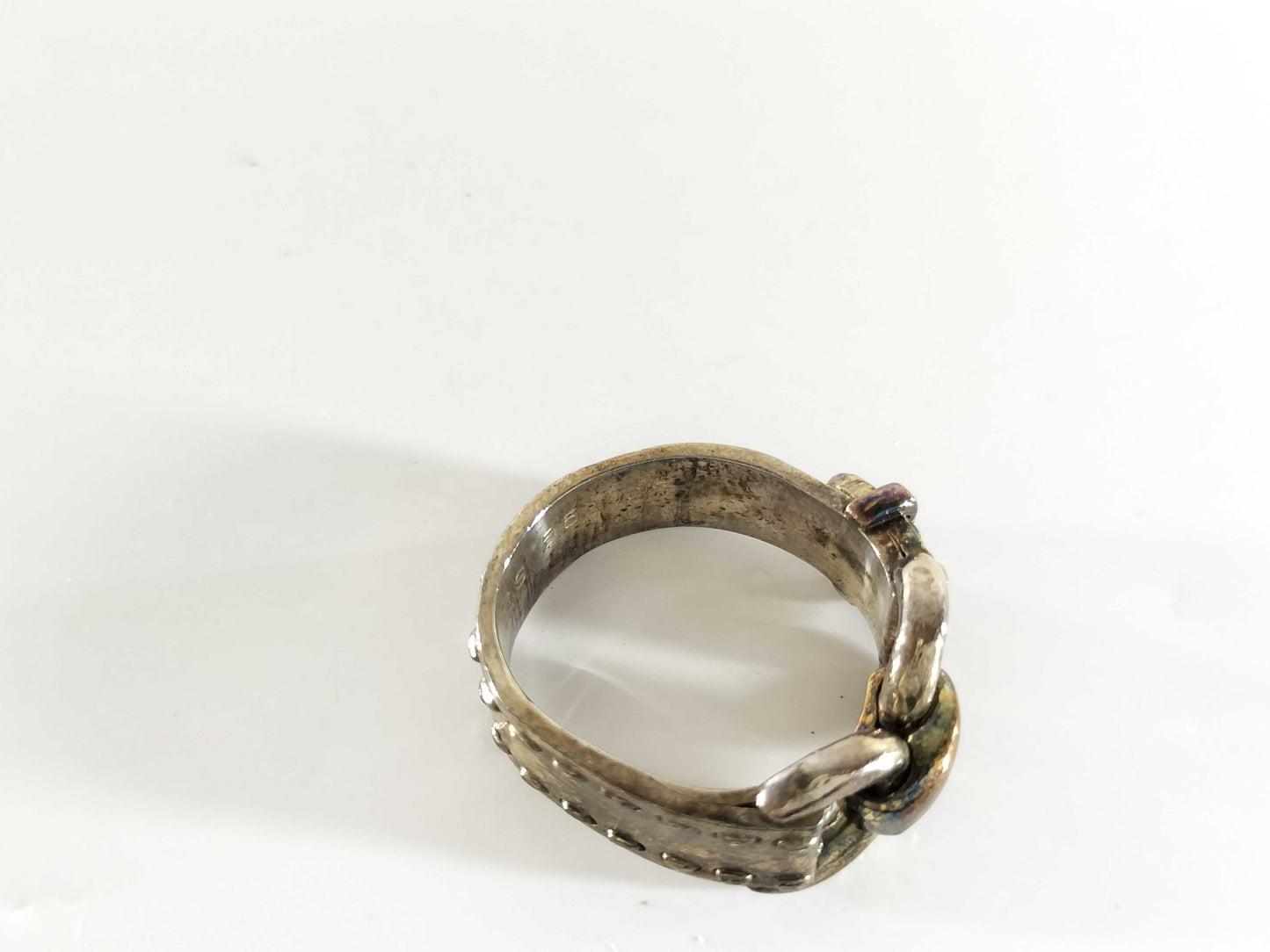 HERMES Belt Ring Vintage SV925 7.6g Ring