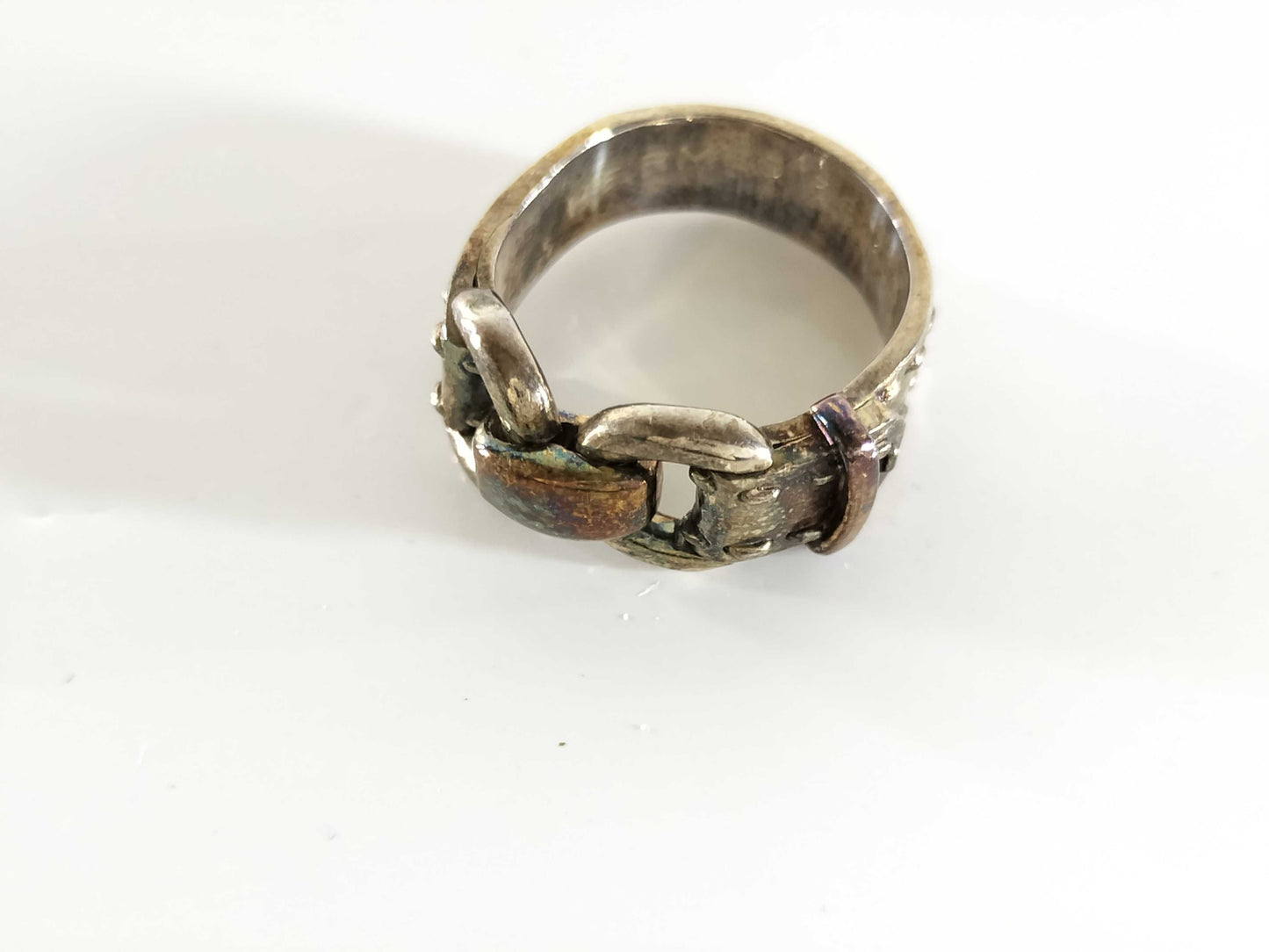 HERMES Belt Ring Vintage SV925 7.6g Ring