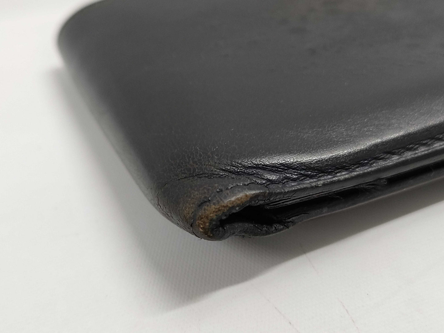 Berluti Bifold Leather Wallet Black