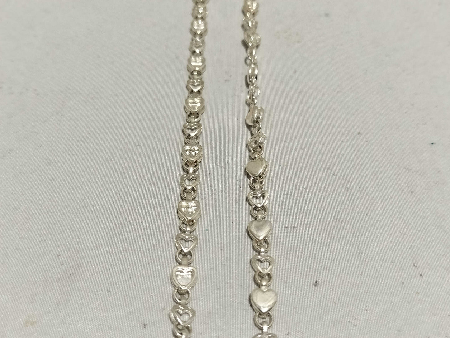 Tiffany & Co. Puff Heart Necklace, SV925, 14.8g