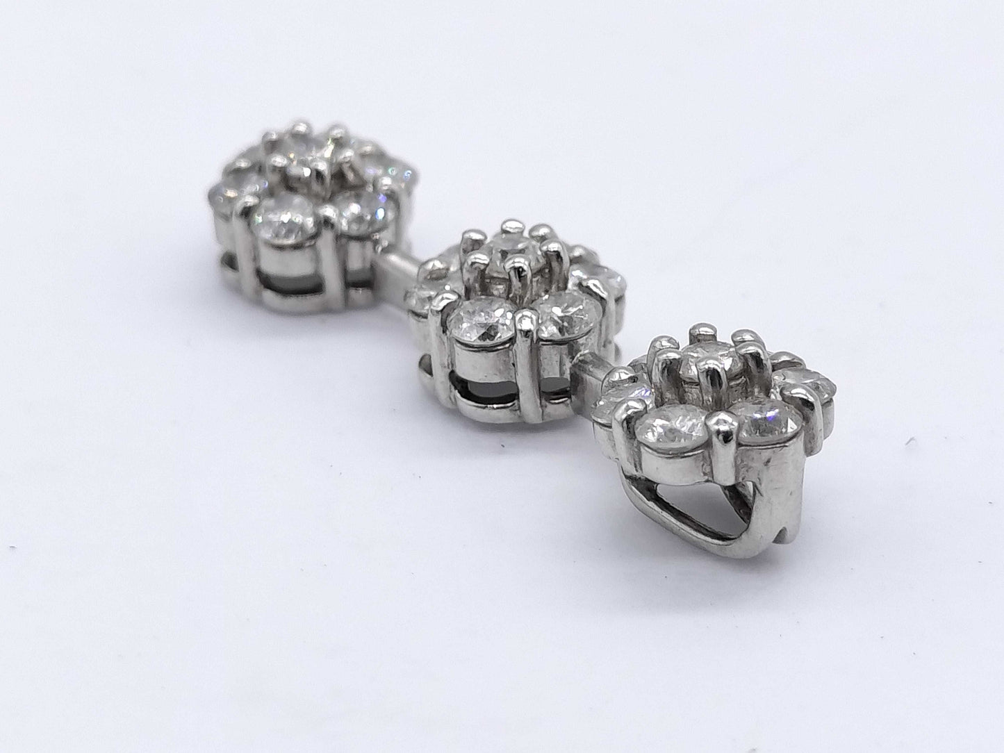 D1.00ct Pt900 3.1g Pendant Top