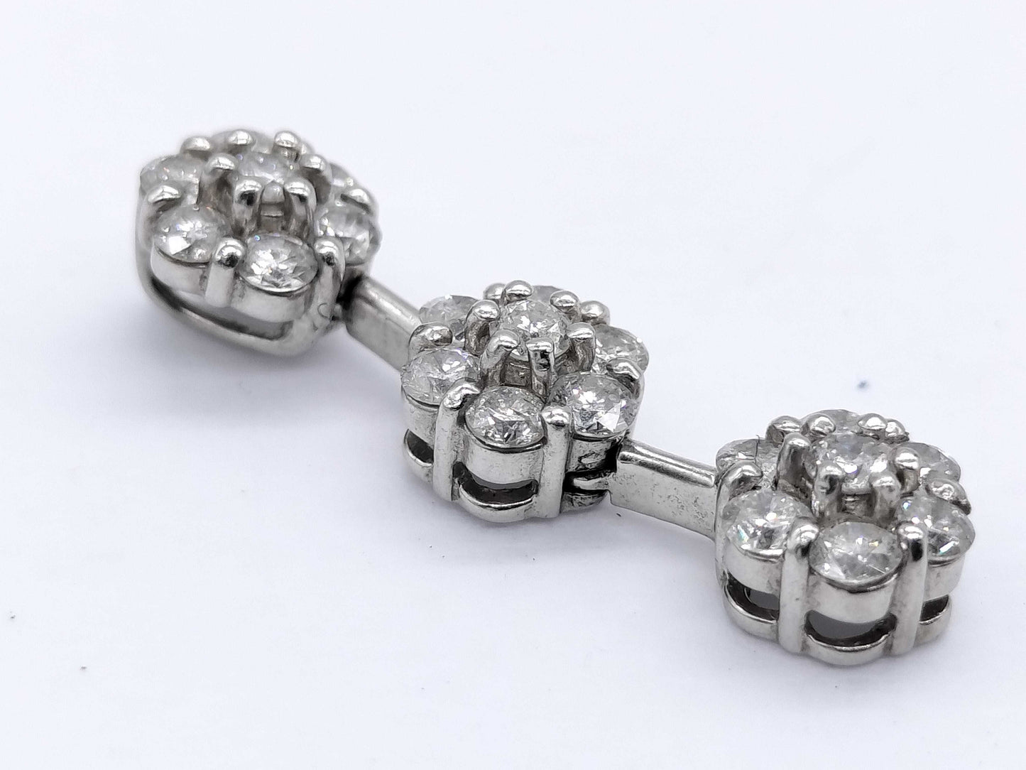 D1.00ct Pt900 3.1g Pendant Top