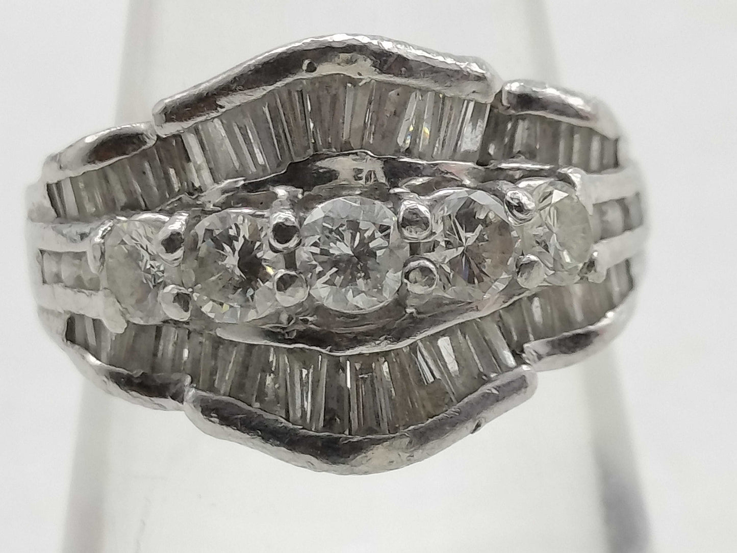 D1.60ct PT900 9.5g Ring