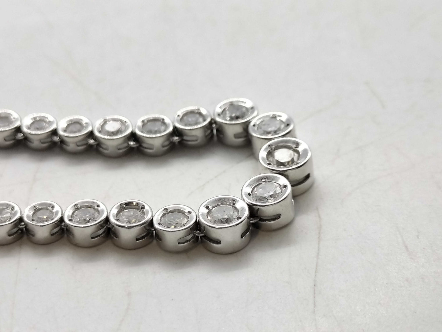 D5.00ct PT850 28.3g Necklace