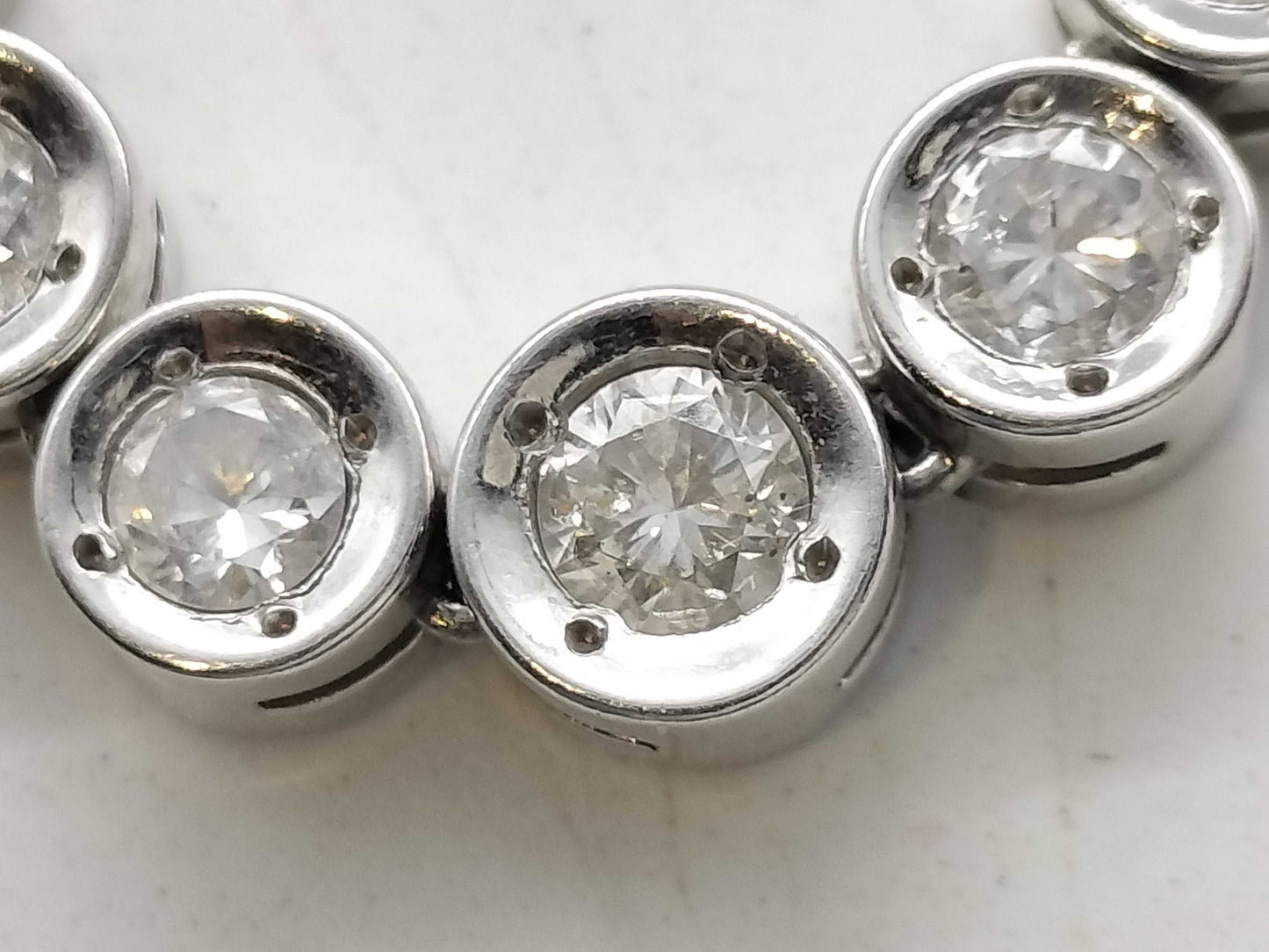 D5.00ct PT850 28.3g Necklace