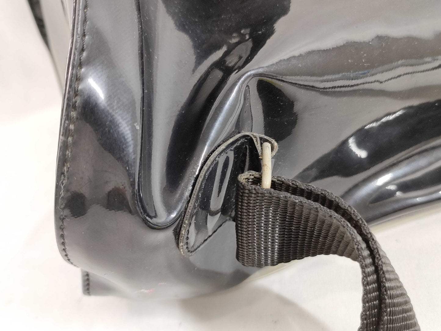 VERSACE Backpack Vinyl Shoulder Bag