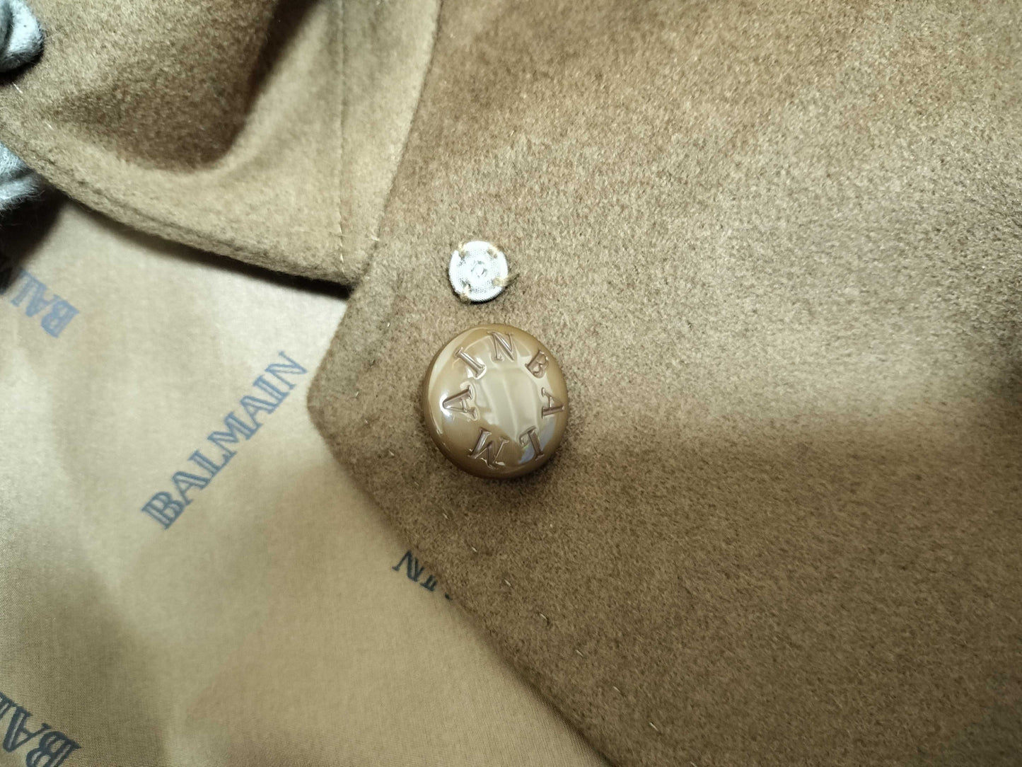 Balmain Cashmere Long Coat