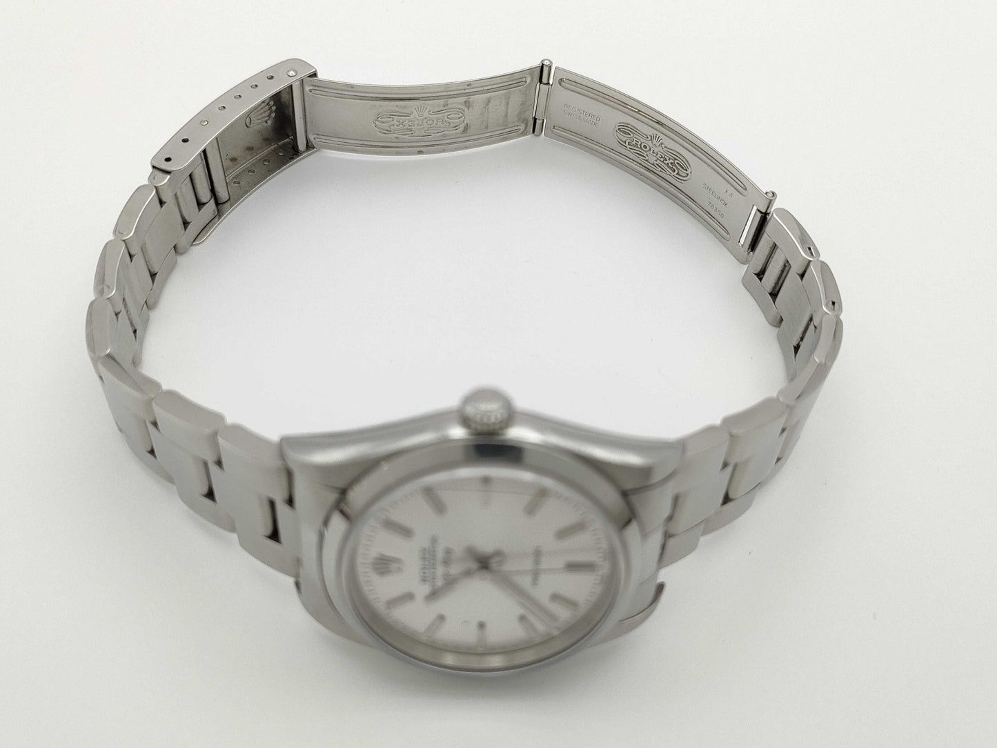 ROLEX 14000 A149431 Silver Dial Boys' Watch