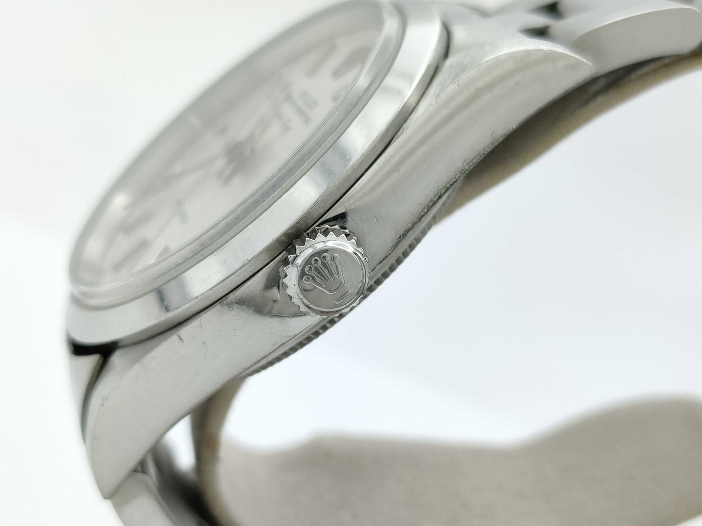ROLEX 14000 A149431 Silver Dial Boys' Watch