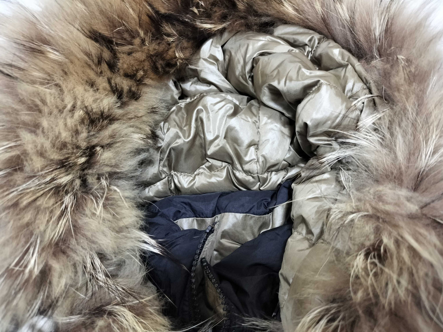 TATRAS fur-trimmed down jacket