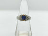 S0.89ct D0.23ct Pt900/K18 5.9g Ring