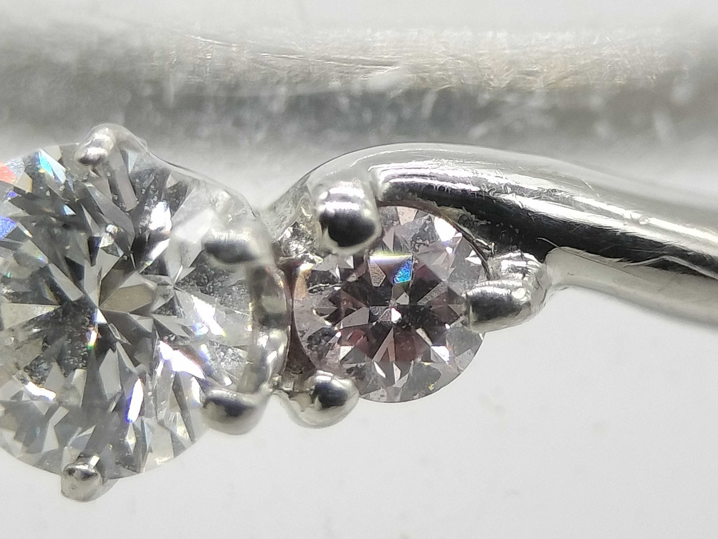 D0.212ct PD0.10ct Pt1000 3.0g Ring