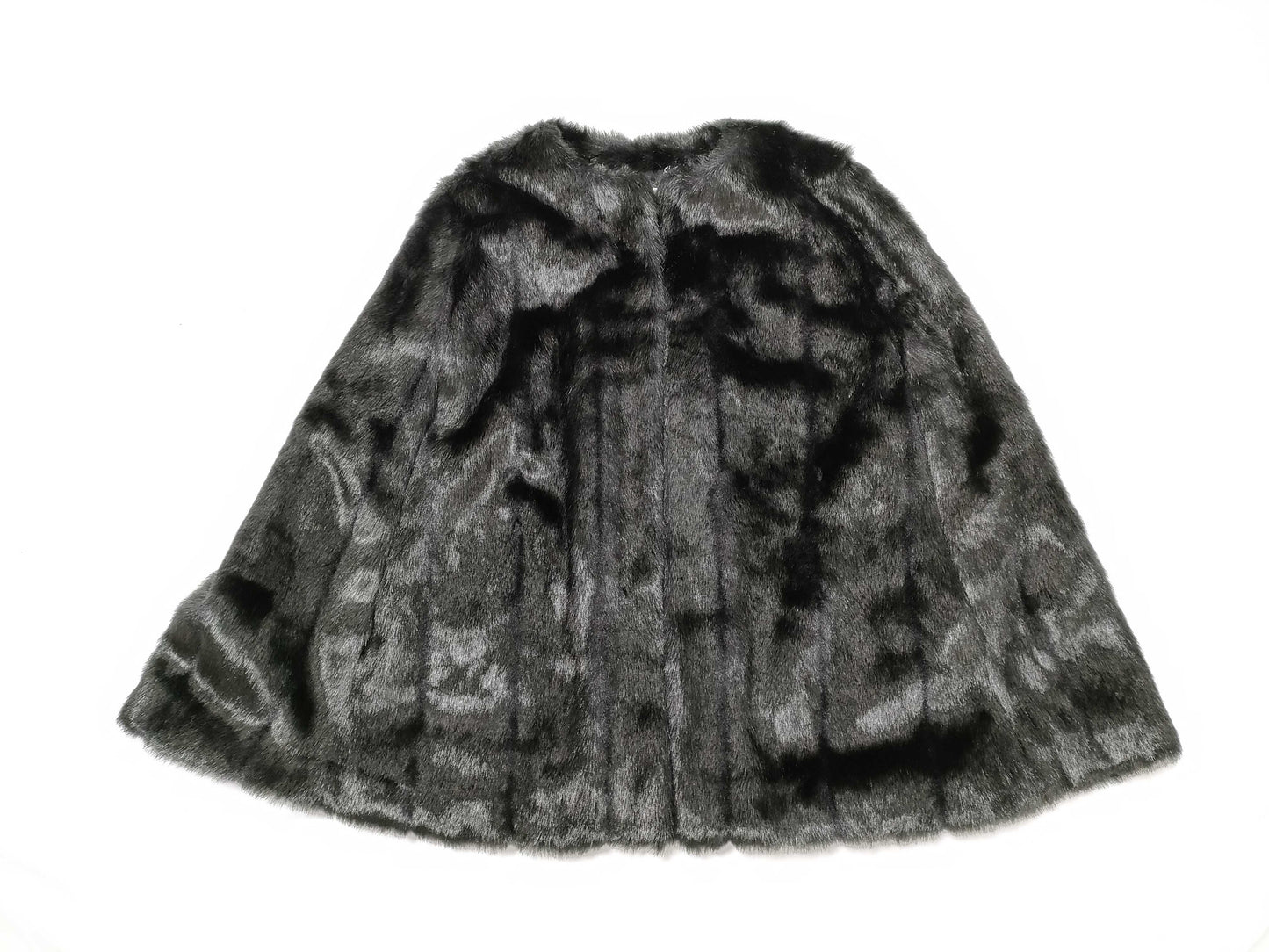 Michael Kors Faux Fur Poncho with Tag