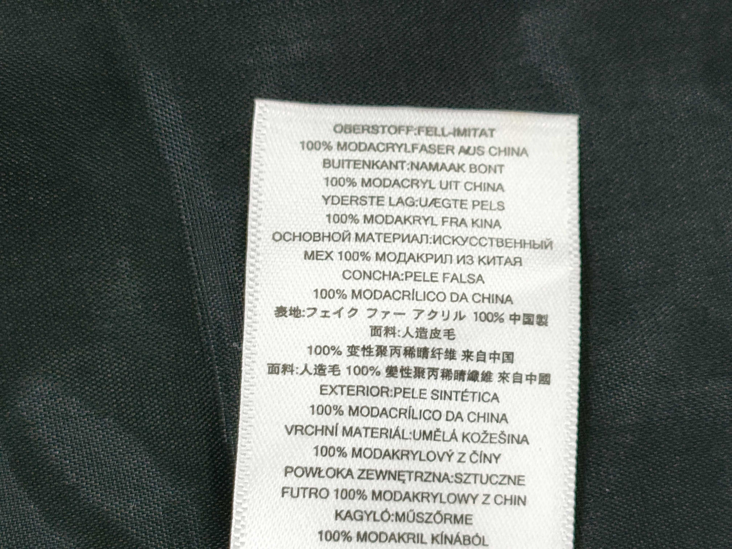 Michael Kors Faux Fur Poncho with Tag