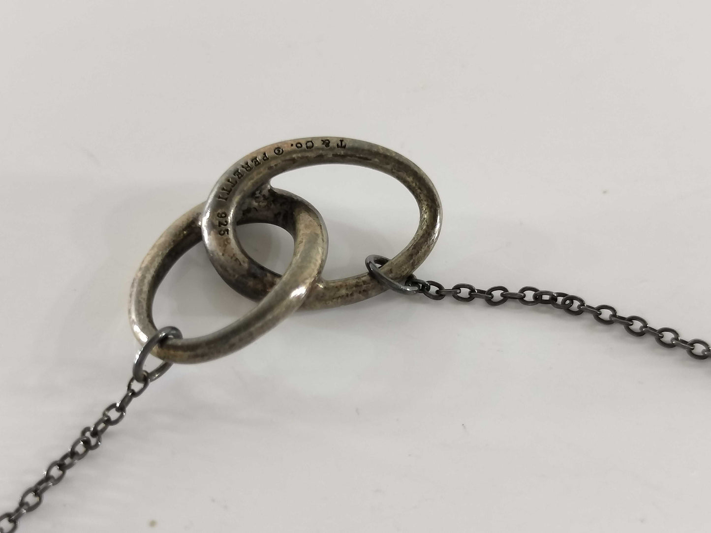 Tiffany & Co. Elsa Peretti Double Loop Necklace in SV925