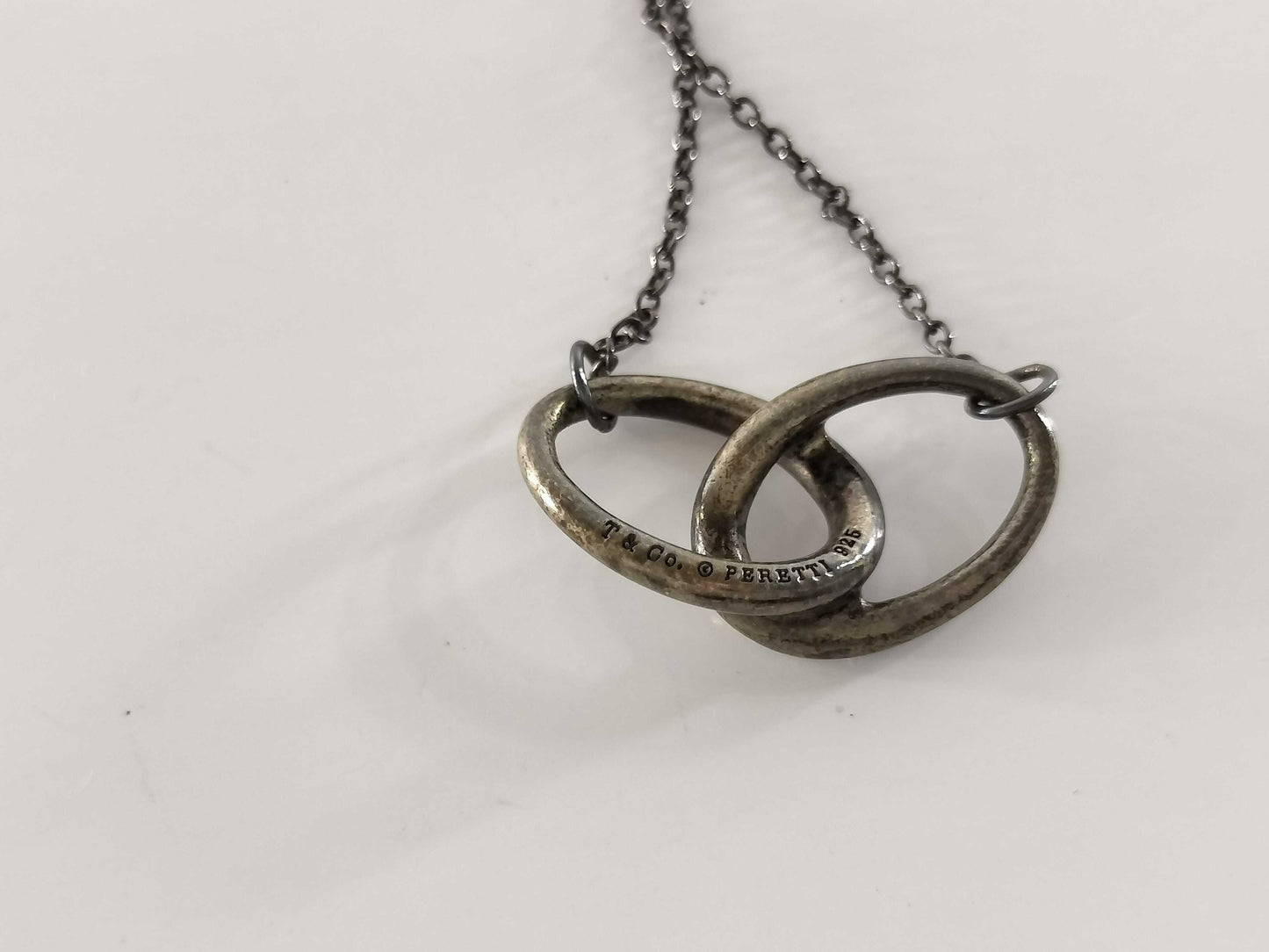 Tiffany & Co. Elsa Peretti Double Loop Necklace in SV925