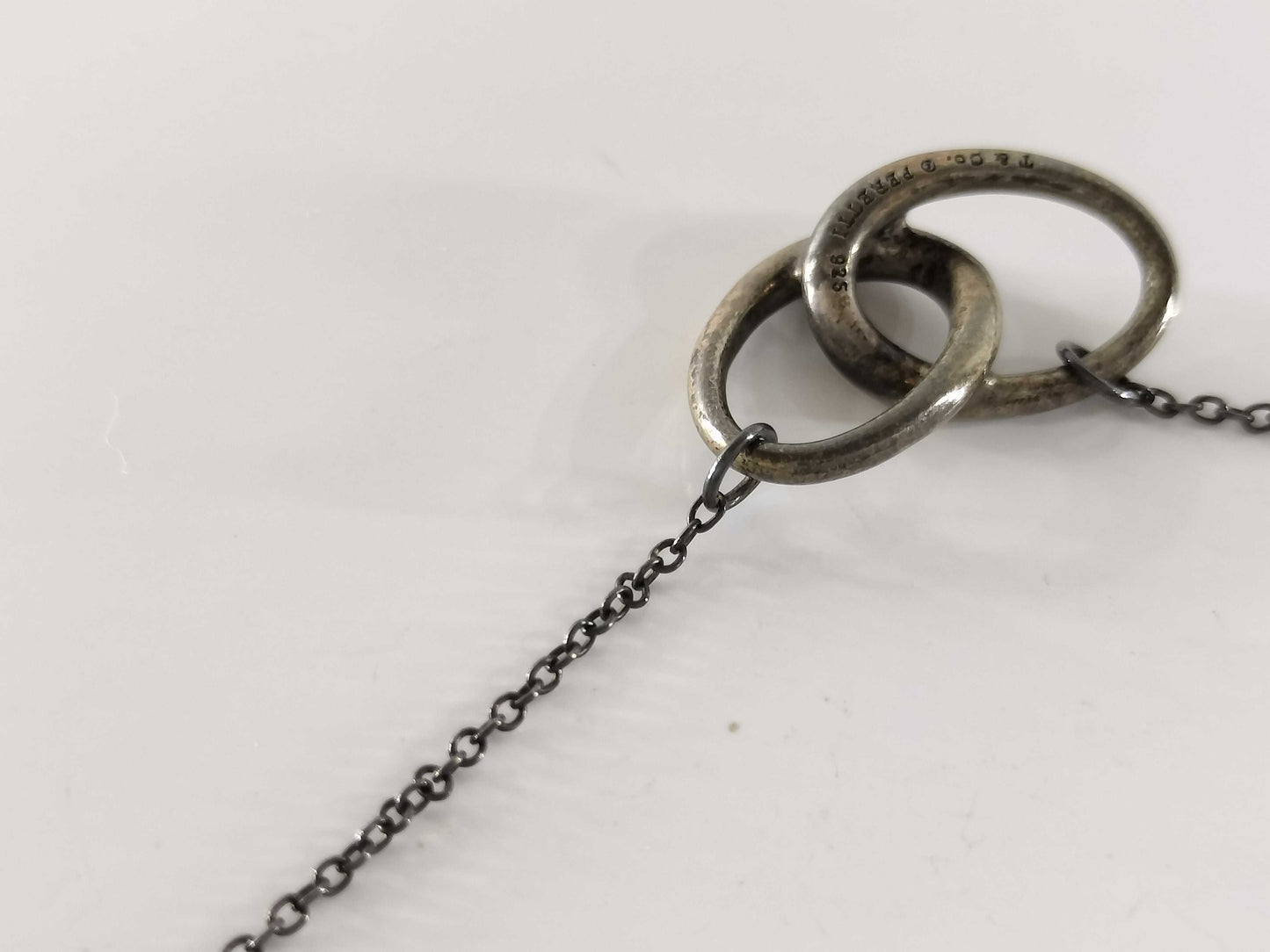 Tiffany & Co. Elsa Peretti Double Loop Necklace in SV925