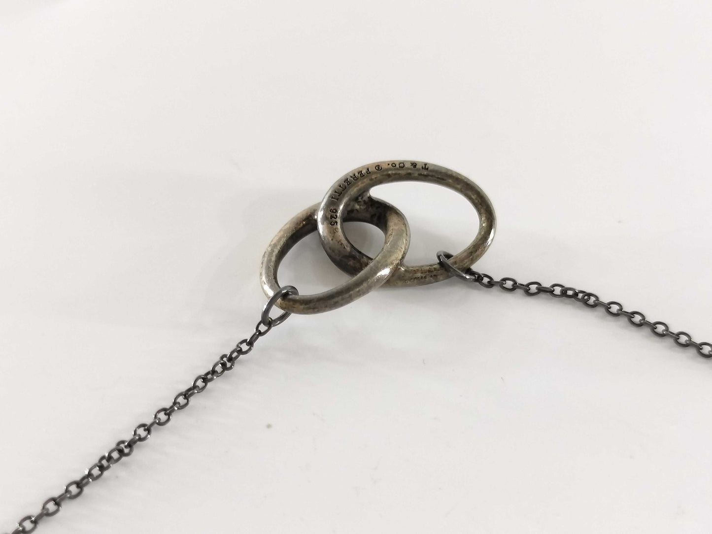 Tiffany & Co. Elsa Peretti Double Loop Necklace in SV925