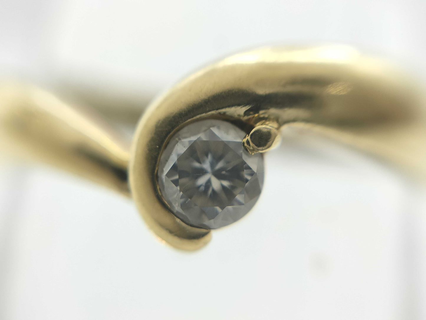 D0.12ct K18 3.2g Ring