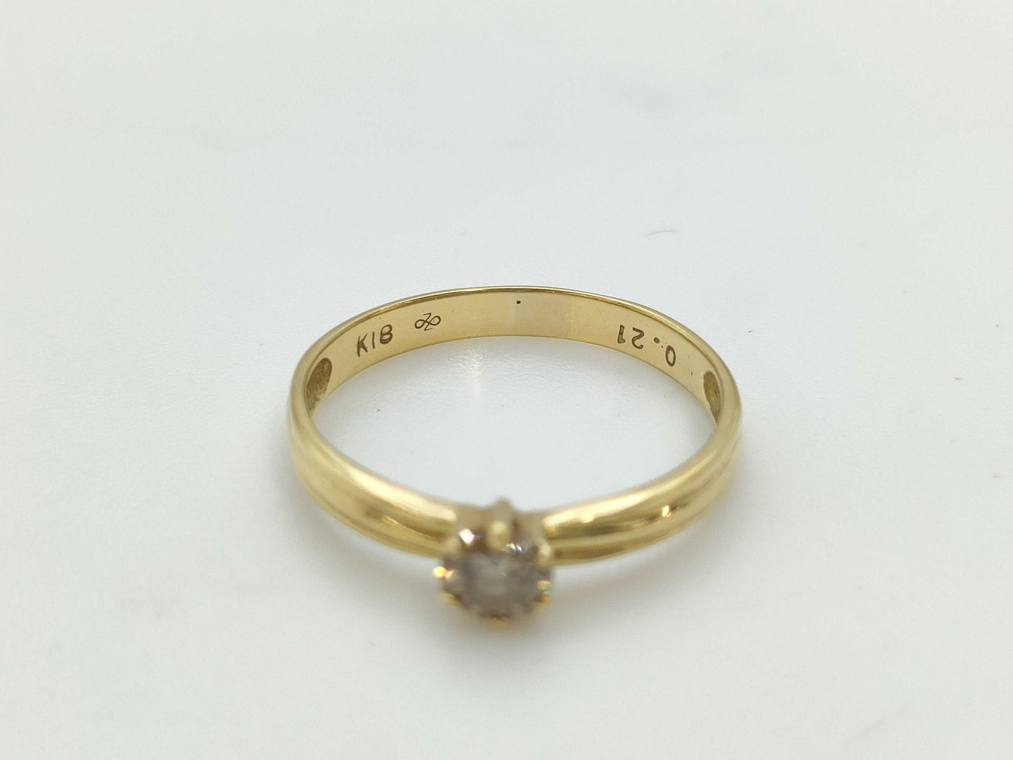 D0.21ct K18 1.4g Ring