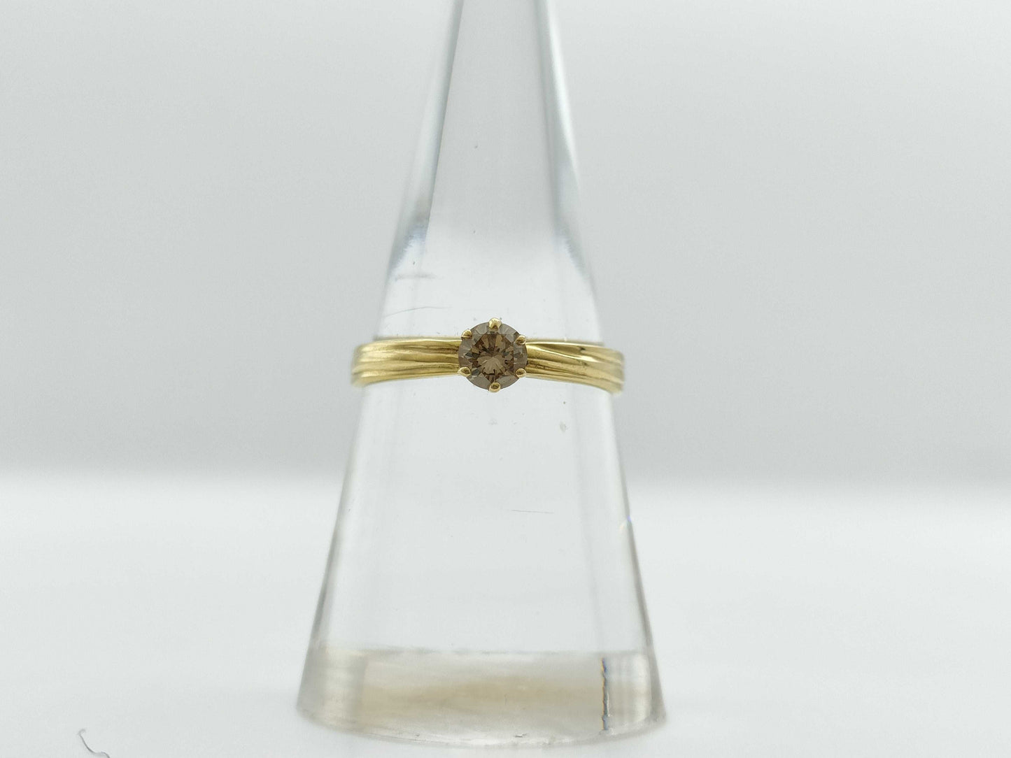 D0.21ct K18 1.4g Ring