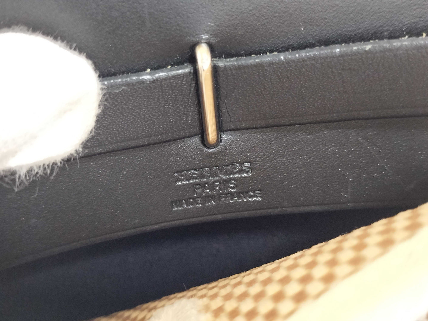 HERMES Airbag TPM □H Stamped Shoulder Bag