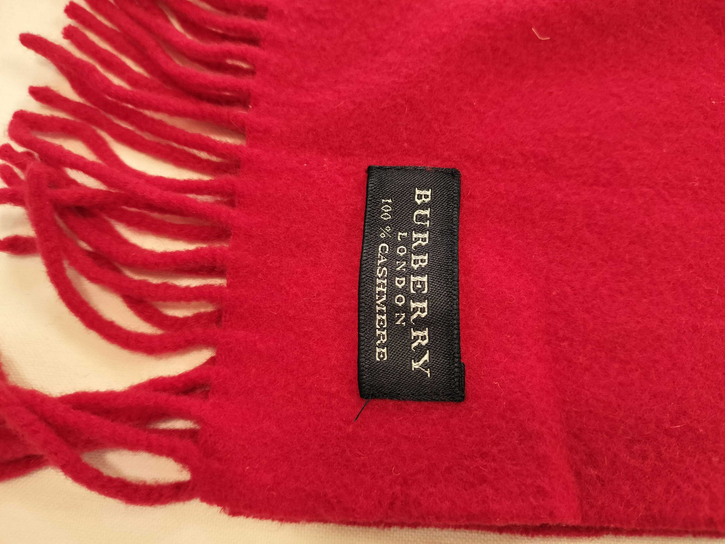 BURBERRY Cashmere Scarf