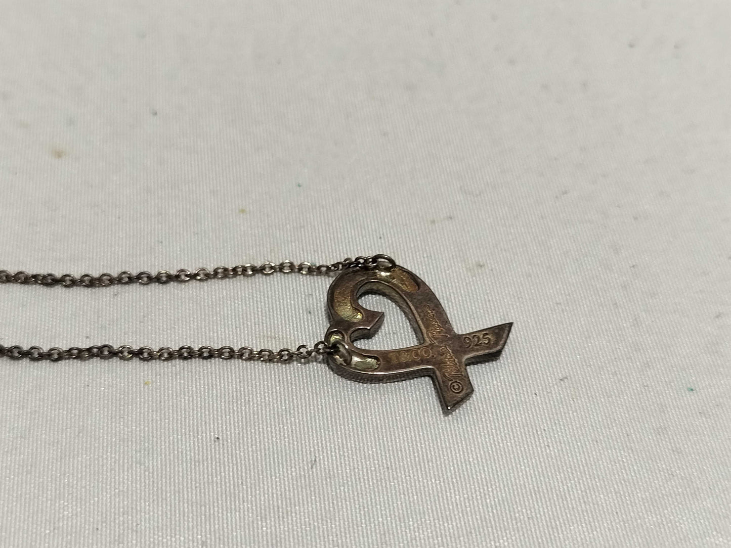 Tiffany & Co. Loving Heart Paloma Picasso SV925 2.6g Necklace