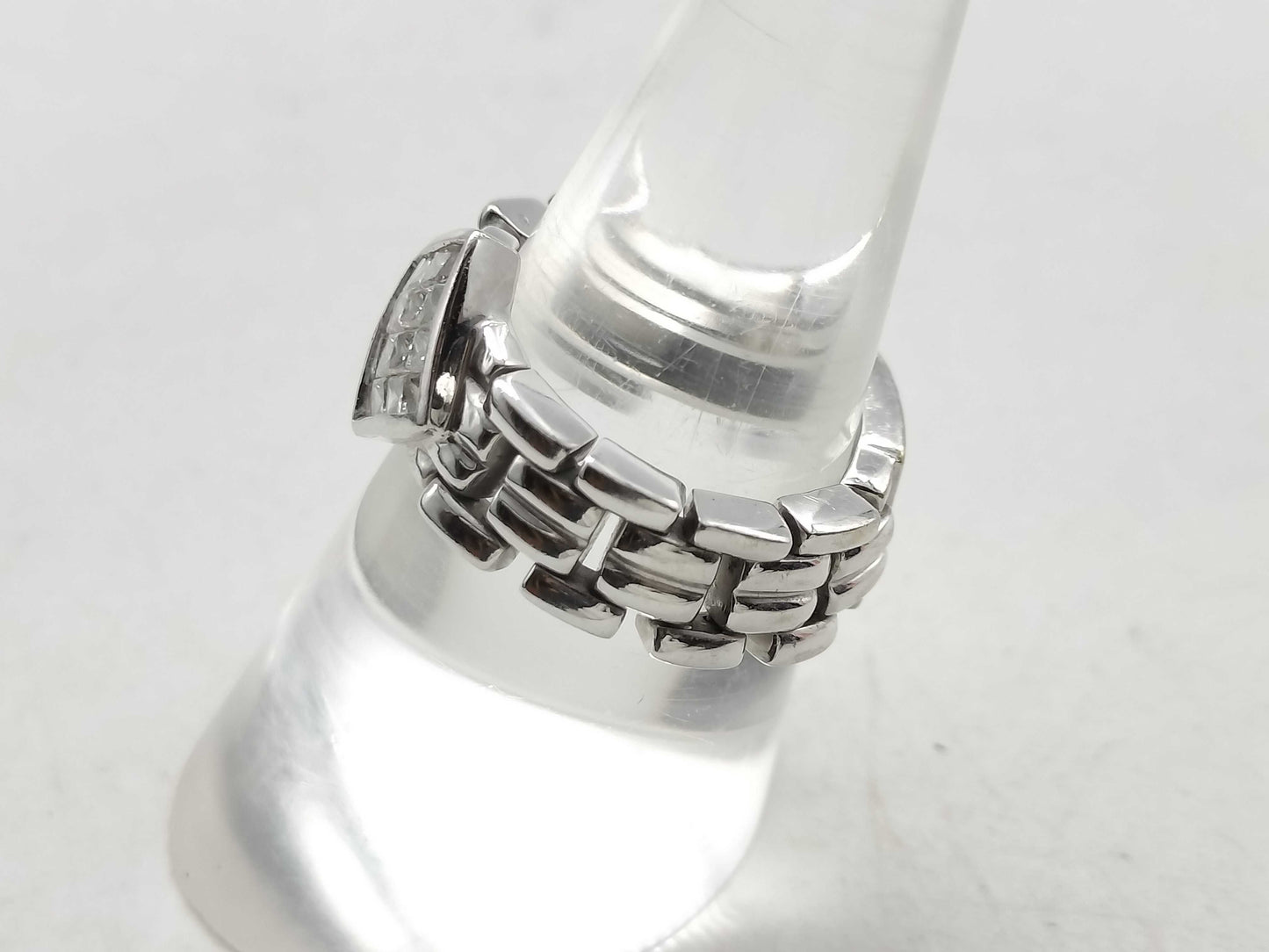 D0.80ct K18 10.0g Ring