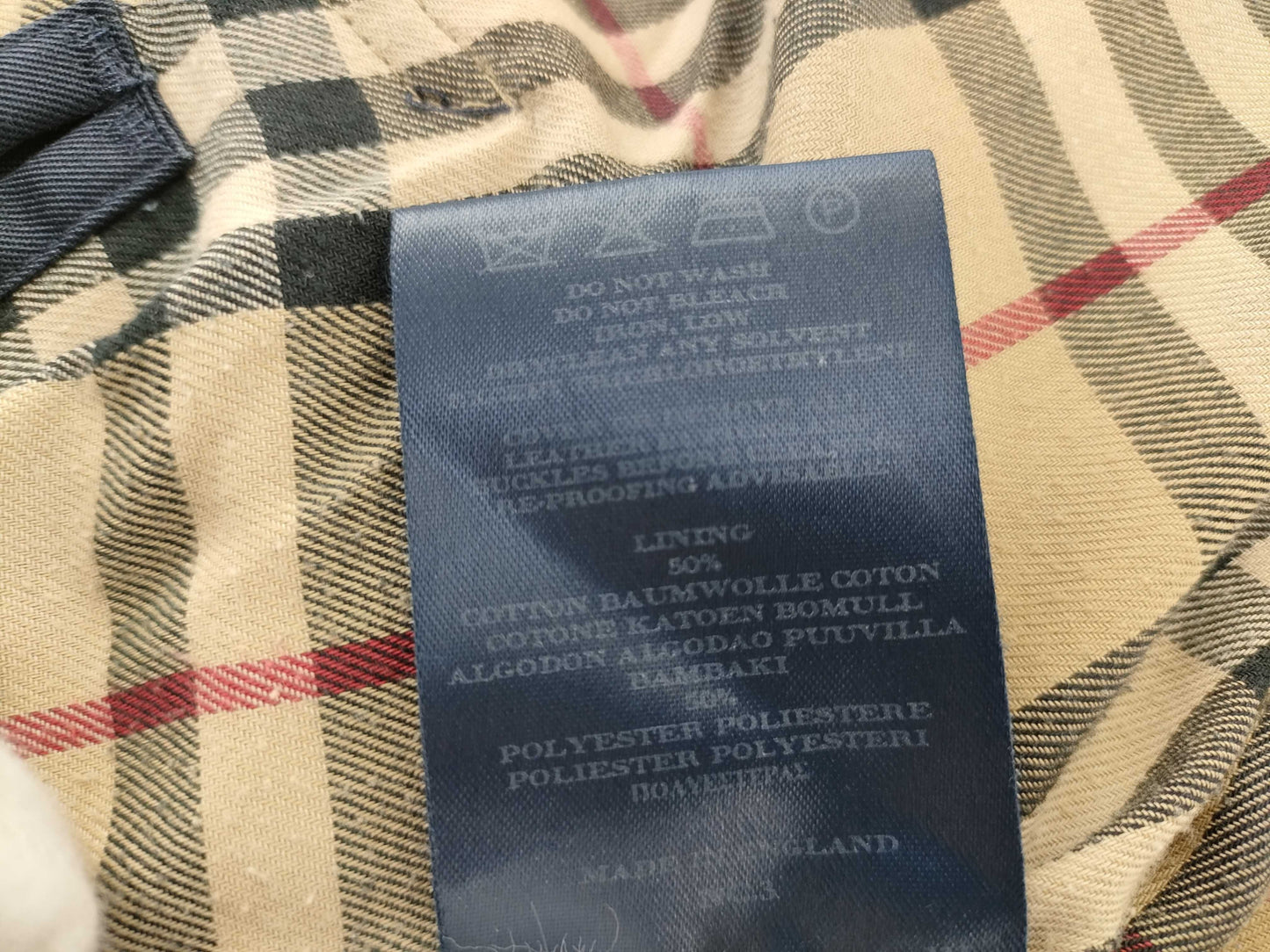 BURBERRY Nova Check Trench Coat