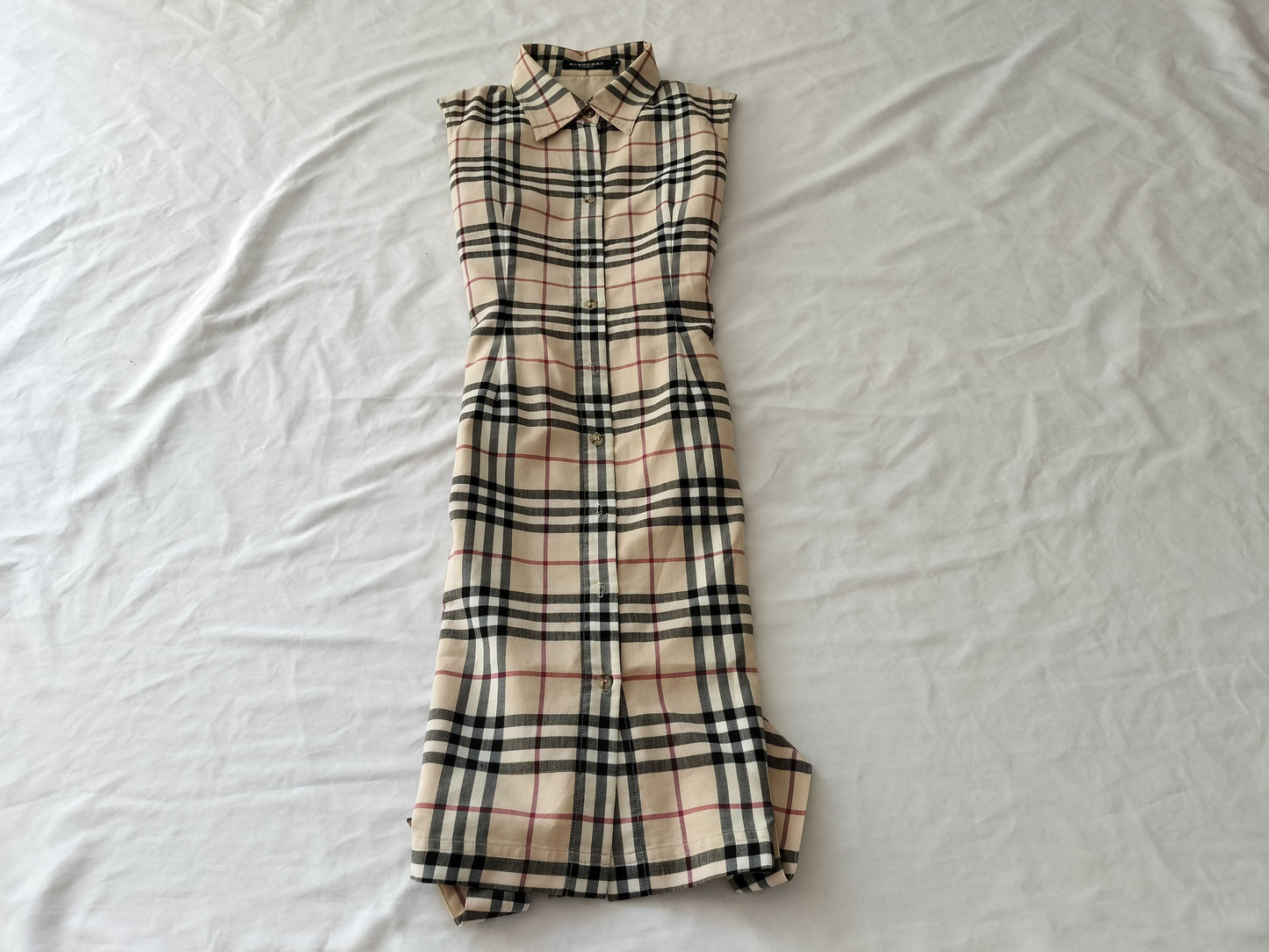 (10462_0201) BURBERRY Nova Plaid Dress Dress
