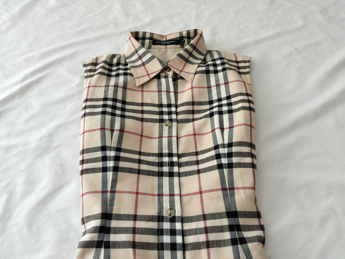 (10462_0201) BURBERRY Nova Plaid Dress Dress