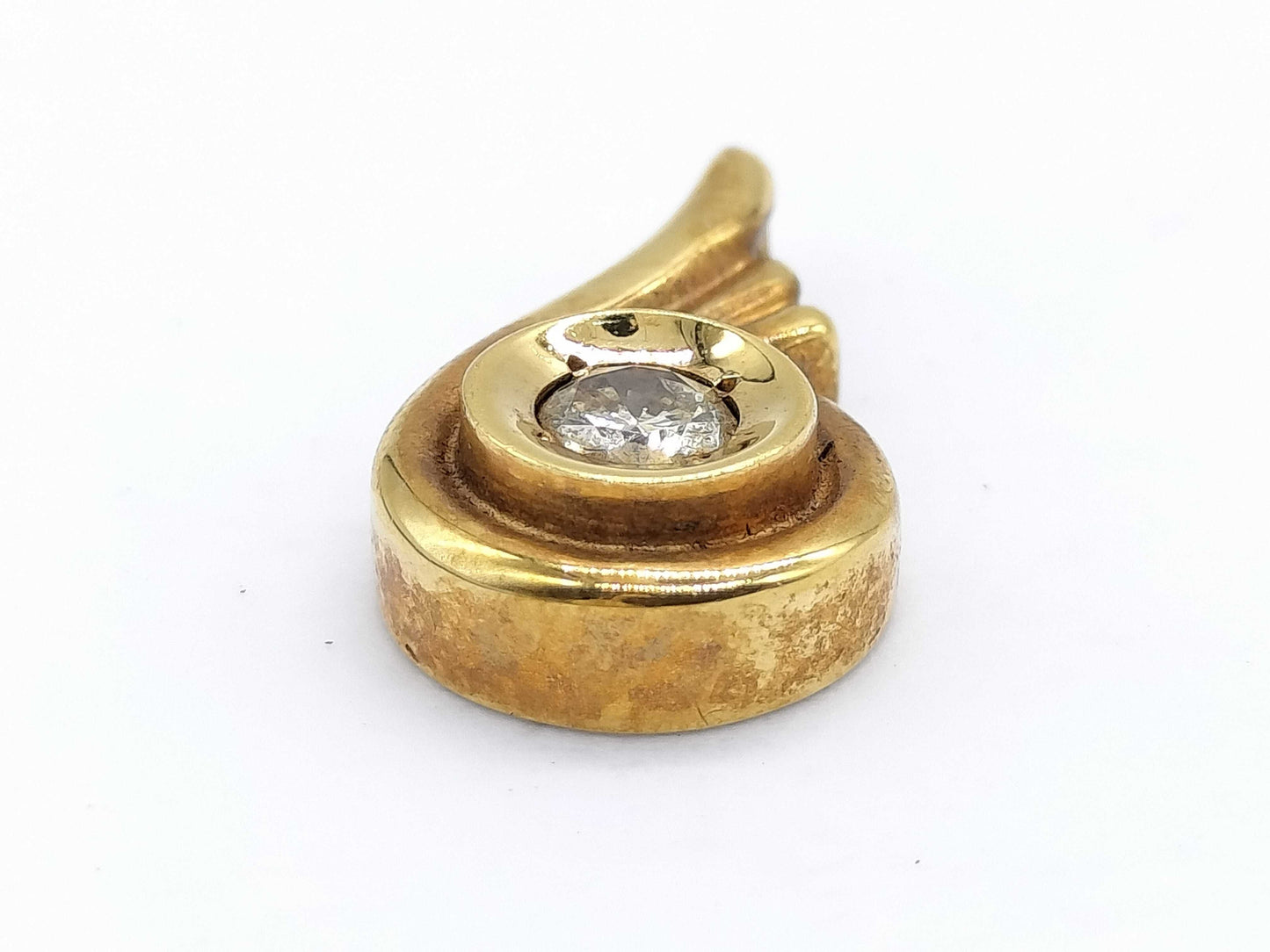 D0.24ct K18 2.4g Pendant Top