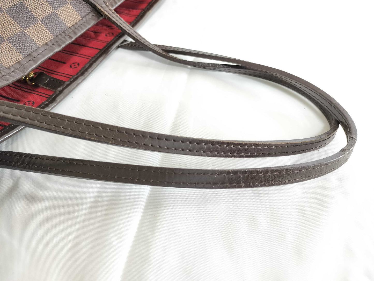 LOUIS VUITTON Damier N41358 Neverfull MM Tote Bag