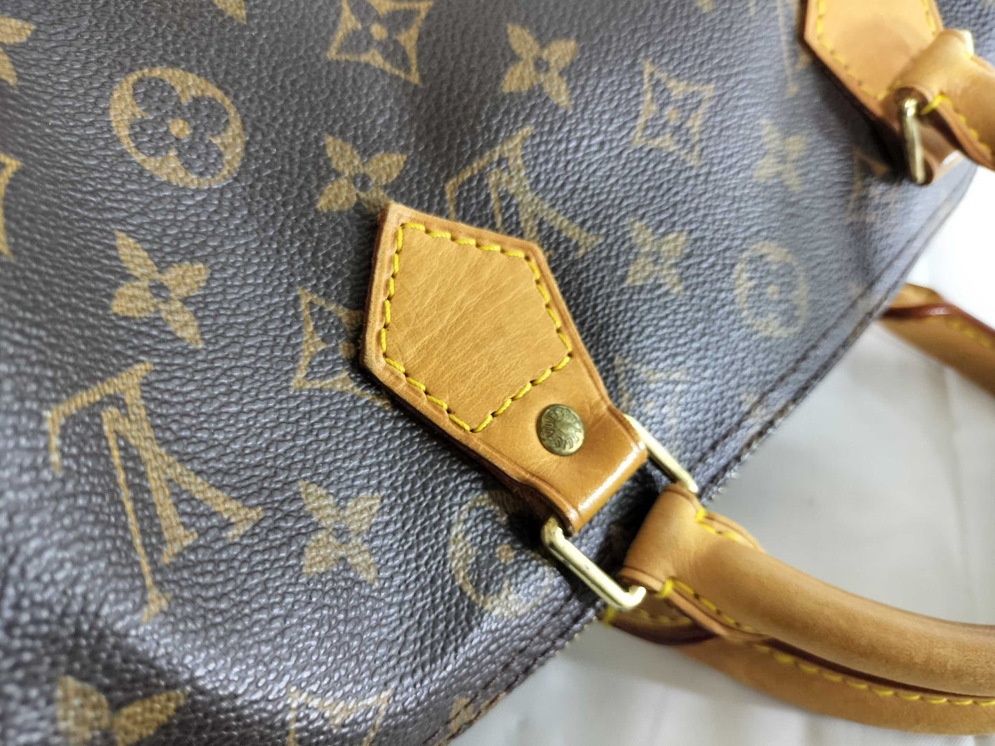 LOUIS VUITTON Monogram M41108 Speedy 30 Handbag