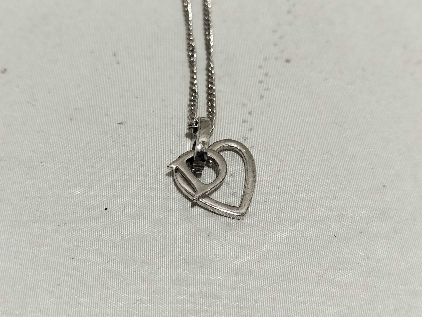 Dior Dior Heart Logo Neck Necklace