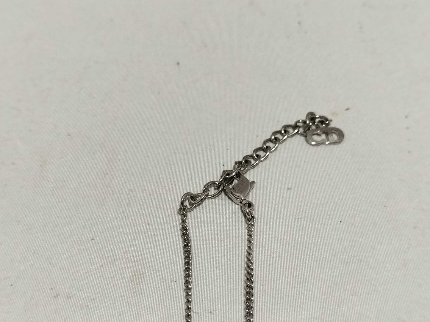 Dior Dior Heart Logo Neck Necklace