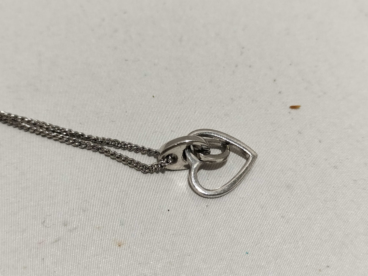 Dior Dior Heart Logo Neck Necklace