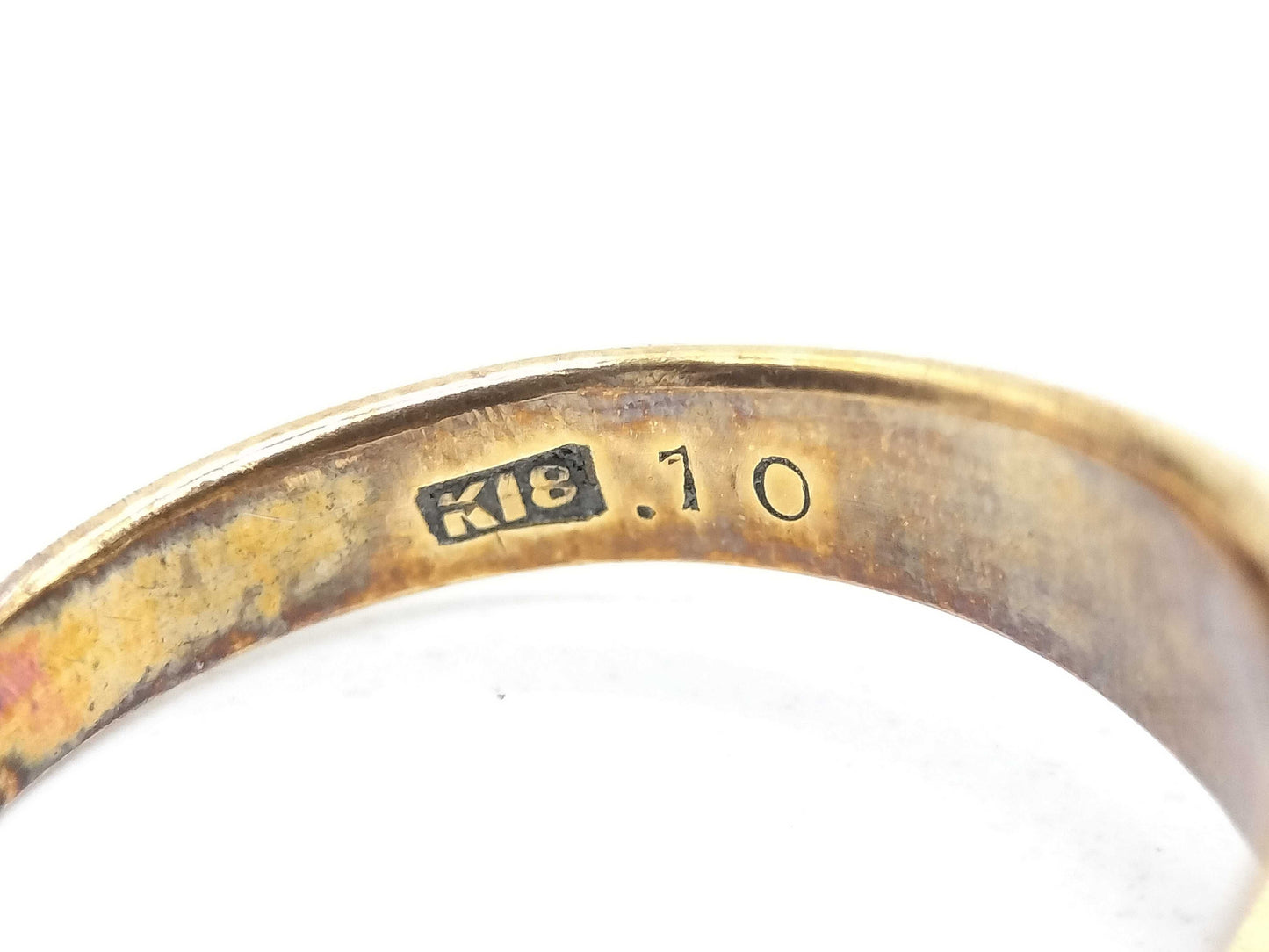 D0.10ct K18 3.5g Ring