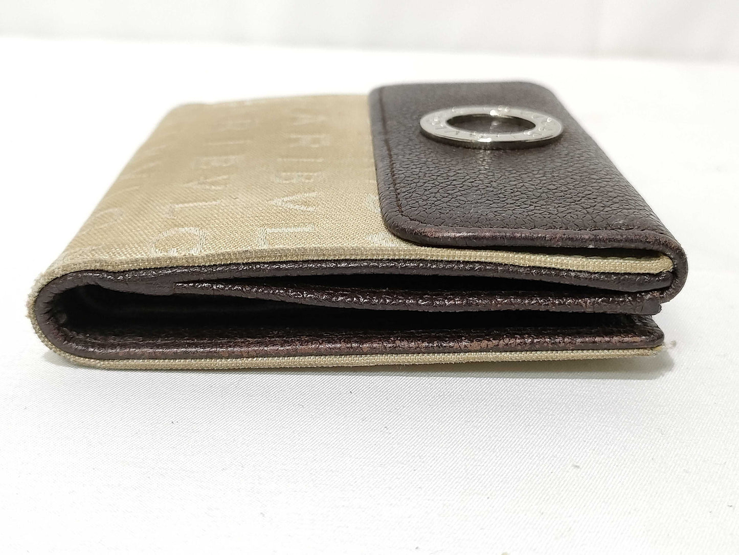 BVLGARI B.zero Bifold Wallet Canvas Wallet