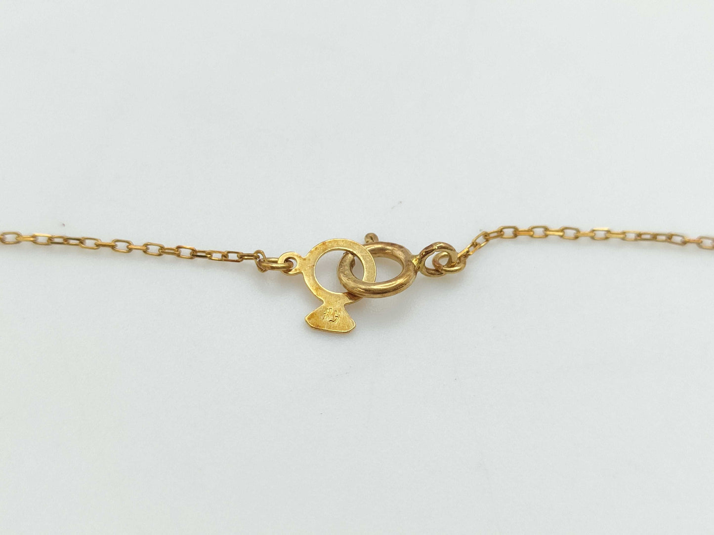 Diamond K18 1.4g Necklace