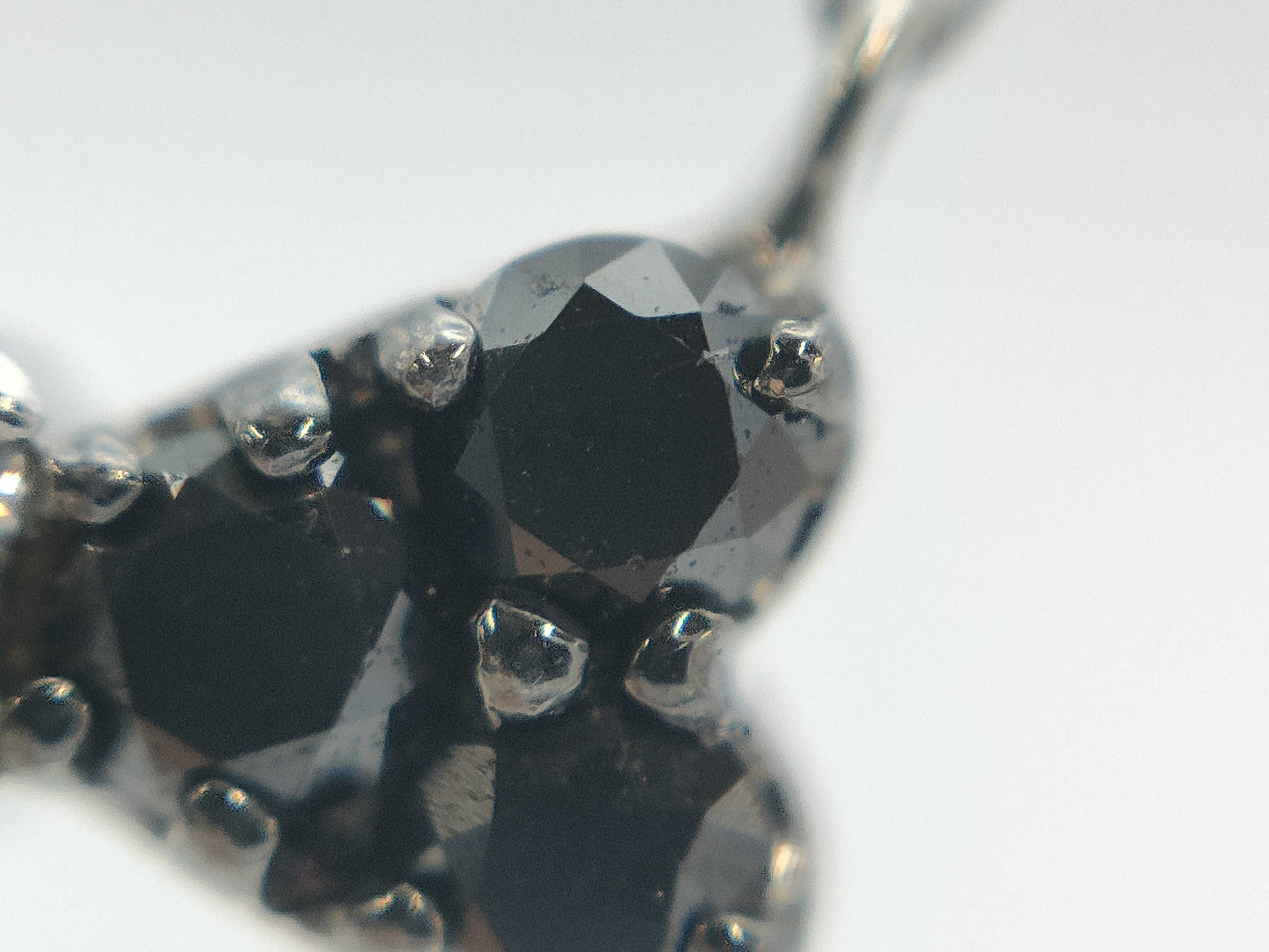 D0.24ct K18WG 1.7g Necklace