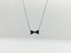 D0.24ct K18WG 1.7g Necklace