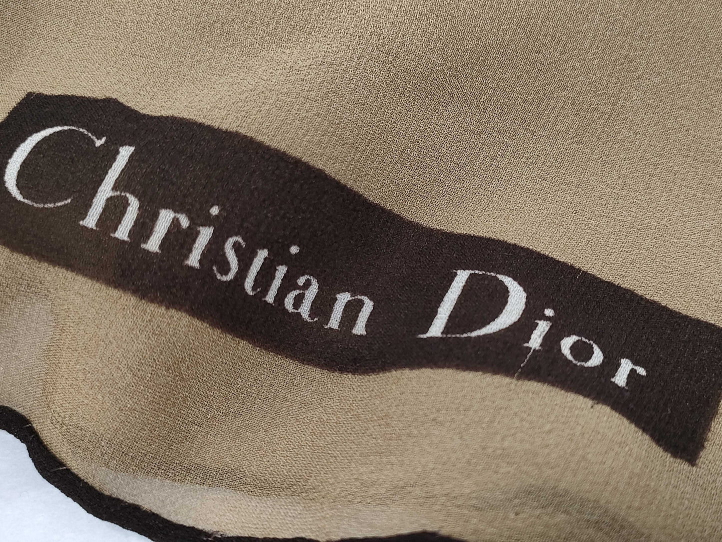 Dior *2 scarf