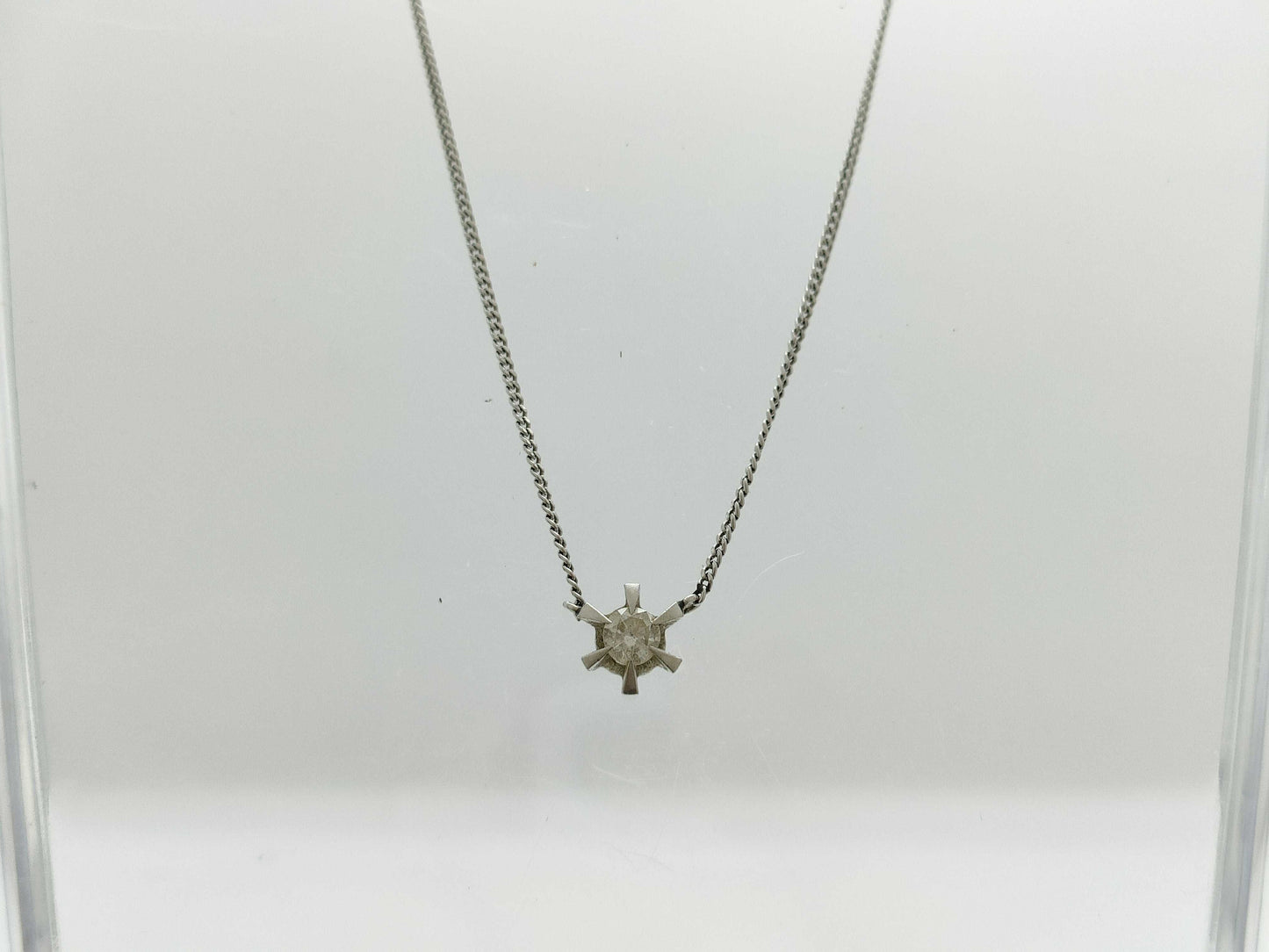 D0.20ct PT850 2.9g Necklace