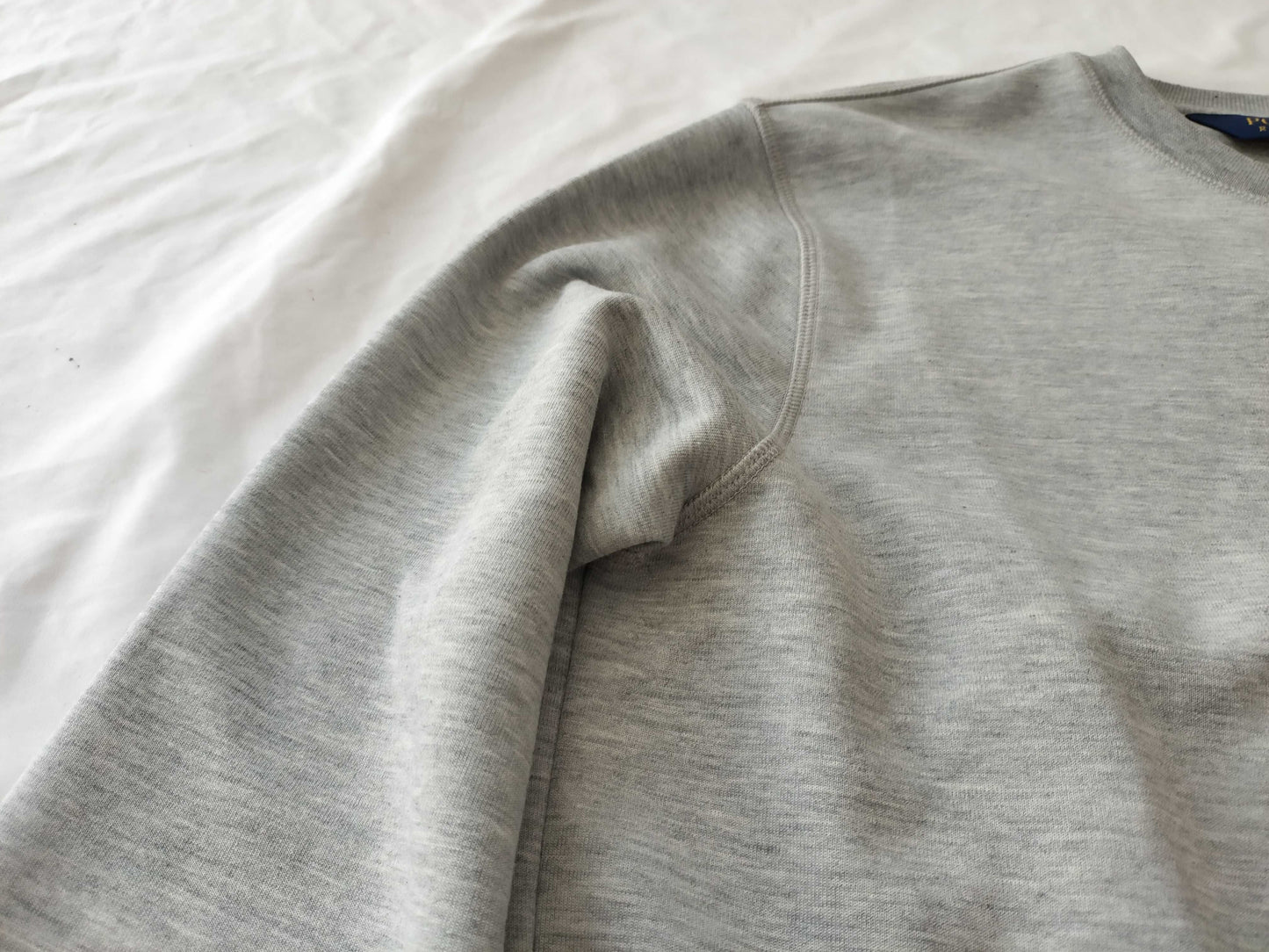 (10462_0231) Ralph LAUREN Bear Trainer Grey Top