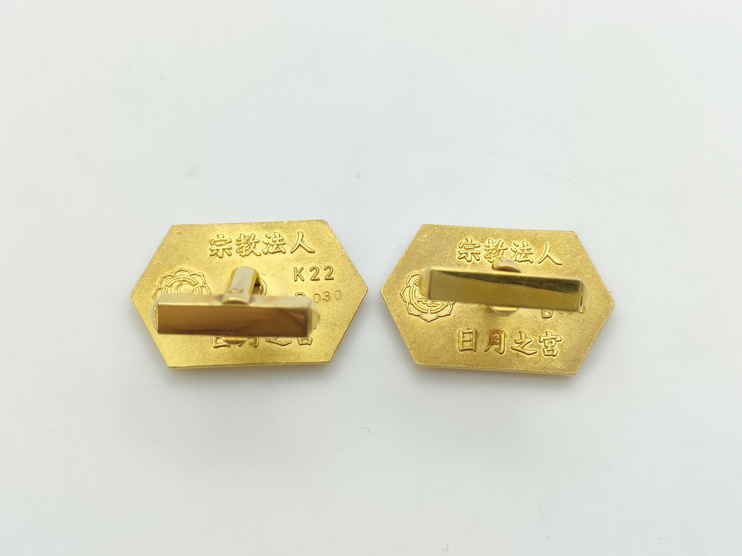D0.30ct K22 20.8g Tie pin/cufflinks