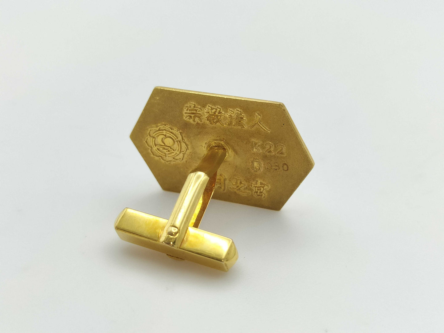 D0.30ct K22 20.8g Tie pin/cufflinks