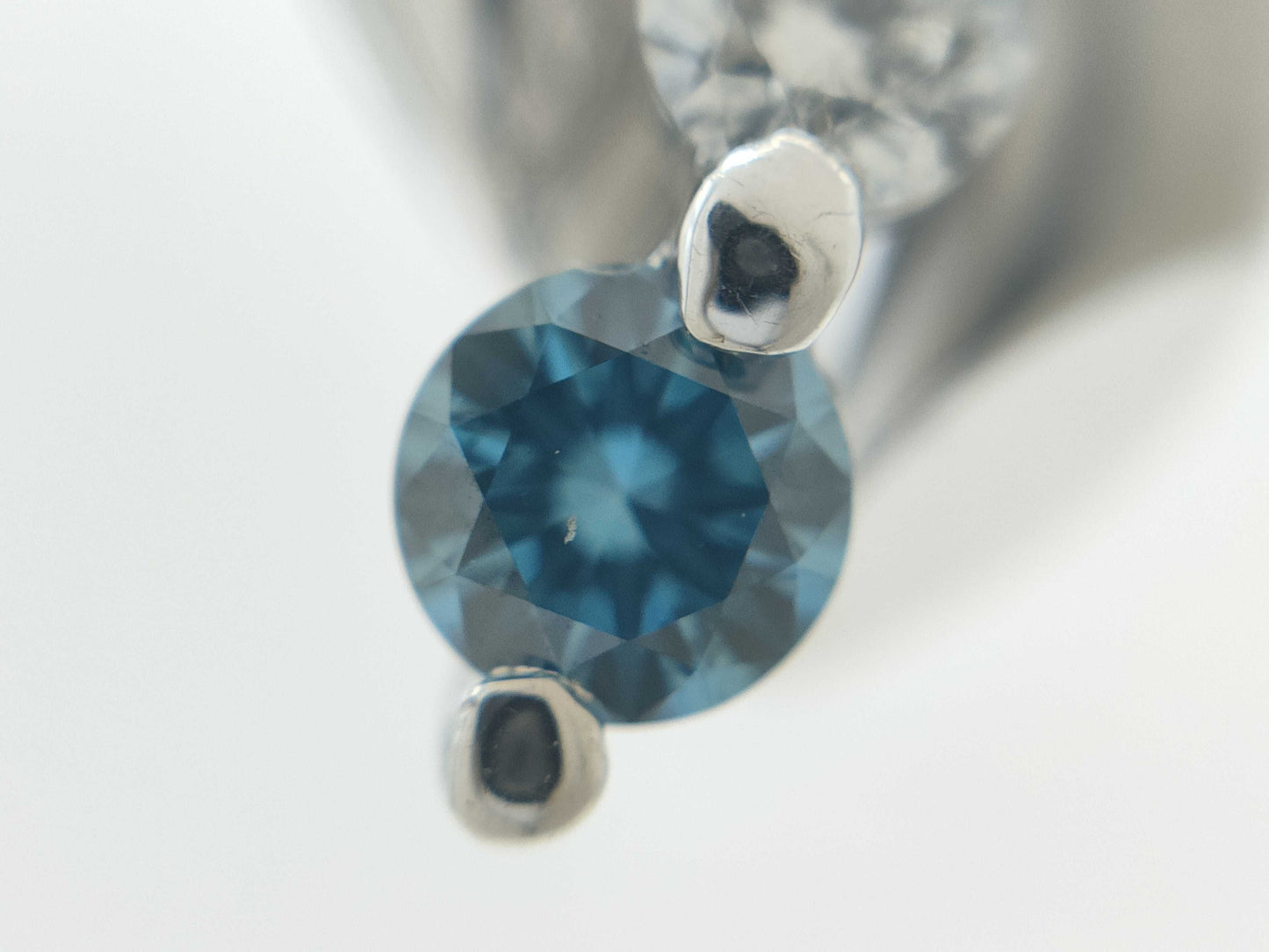 D0.33ct Pt900/850 6.7g Necklace